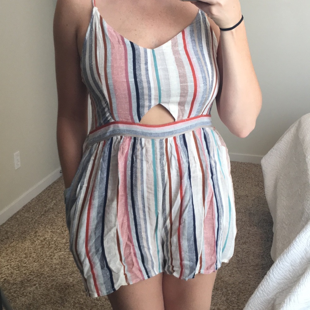 Striped Romper